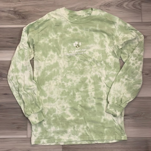 PacSun Tops - PAC SUN LONG SLEEVE TIE DYE T-SHIRT